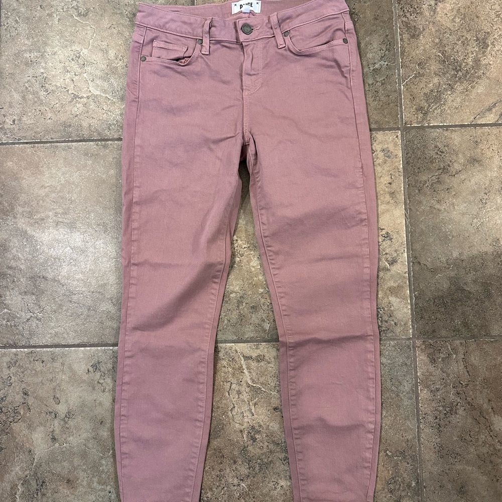 PAIGE Women's Mauve Skinny Jeans 28